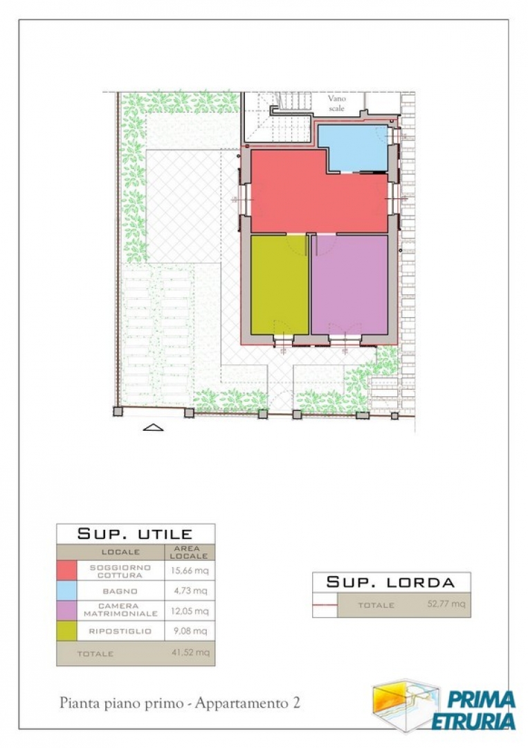 Appartamento in costruzione con giardino privato e ingresso indipendente - Zona Centro - 